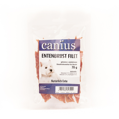 Canius Snacks,Cani. Duck Breast Fillet 70g