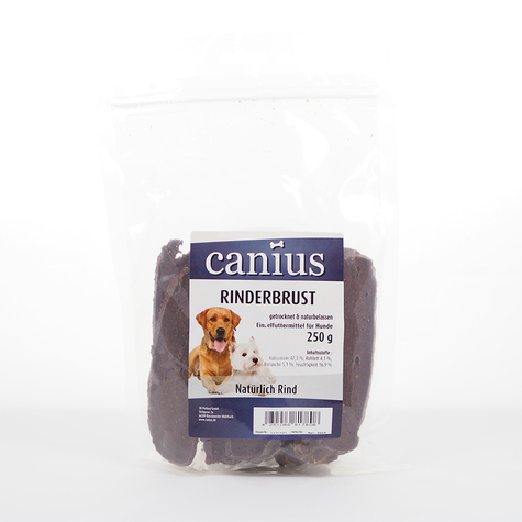 Canius Snacks,Cani. Rinderbrust Getrock.250g