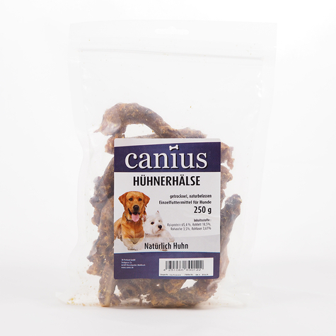 Canius Snacks,Canius Chicken Necks 250g