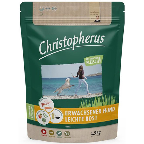 Christopherus Hund,Chris.Leichtkost Gef-Reis1,5kg