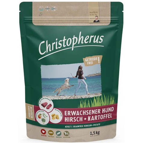 Christopherus Hund,Chris.Getreidefr.Hi-Kart.1,5kg