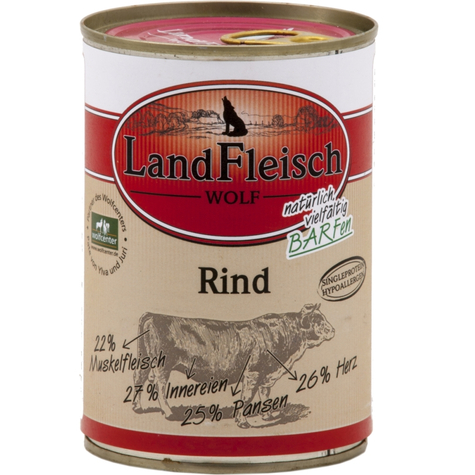 Land Meat,Landfl. Wolf Cattle 400gd