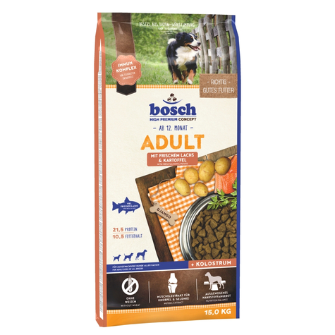 Bosch,Bosch Salmon+Potato 15kg