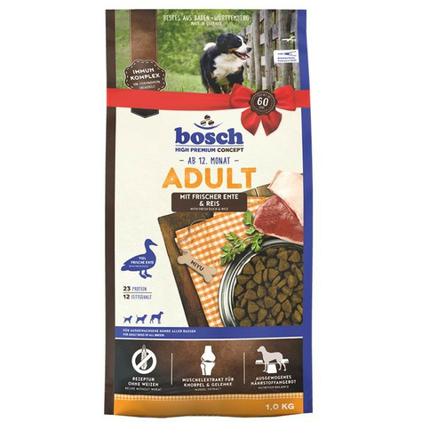 Bosch,Bosch Duck+Rice 1kg