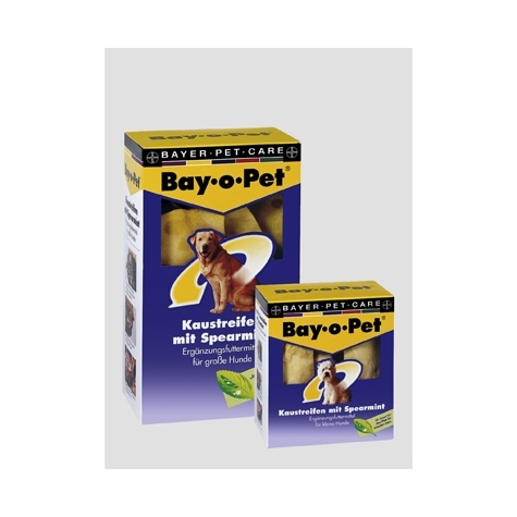 Bay-O-Pet,Bayopet Chewing Strip.Mint Kl.140g