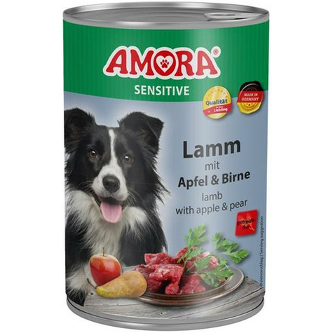 Amora,Amora Dog Sensi Lamm+Apf 400gd