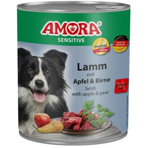 Amora,Amora Dog Sensi Lamm+Apf 800gd