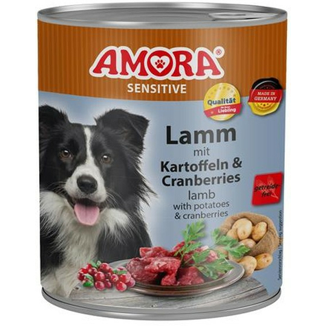 Amora,Amora Dog Sensi Lamm+Ka 800gd