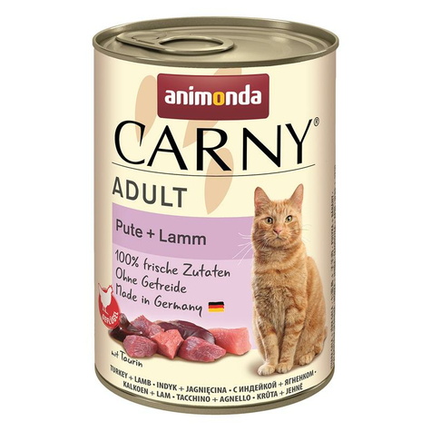 Animonda Katze Carny,Carny Adult Pute+Lamm 400gd