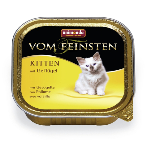 Animonda Katze Vom Feinsten,V.F.Kitten Mit Geflügel 100g S