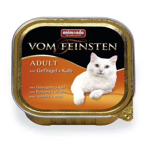 Animonda Katze Vom Feinsten,V.F. Gefluegel-Kalb    100 G S