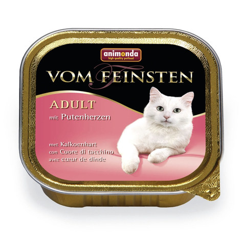 Animonda Katze Vom Feinsten,V.F. Putenherzen   100 G S