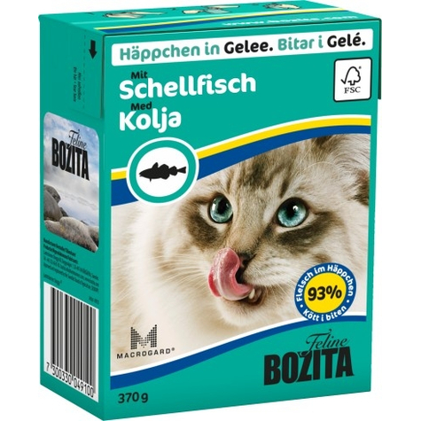 Bozita,Bz Cat Häpp.Gel.Schellf. 370gt