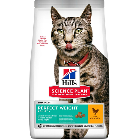 Hills,Hillscat Ad Weight Chicken 2,5kg