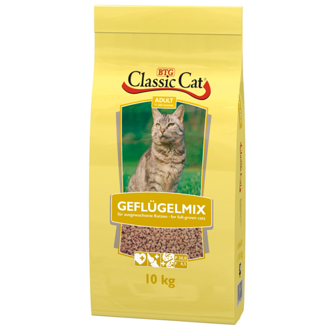 Classic Cat,Classic Cat Geflügelmix  10 Kg