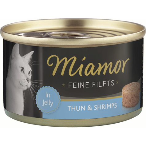 Finnern Miamor,Miamor Fillet Tuna-Shrimp100gd