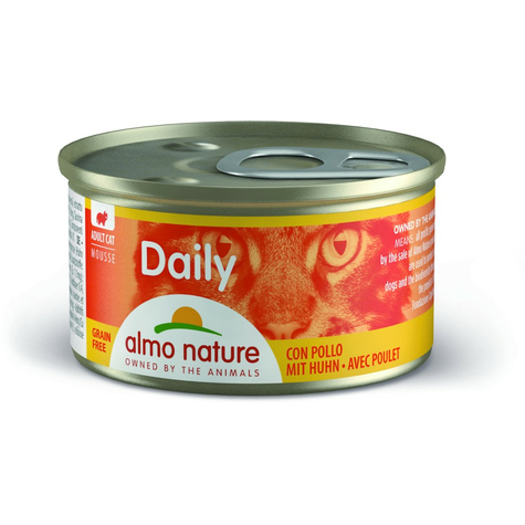 Almo Nature,An Cat Daily Mousse Huhn  85gd