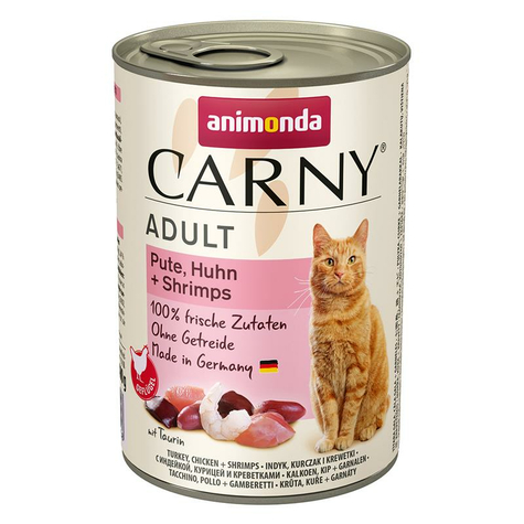 Animonda Katze Carny,Carny Pute+Huhn+Shrimps  400gd