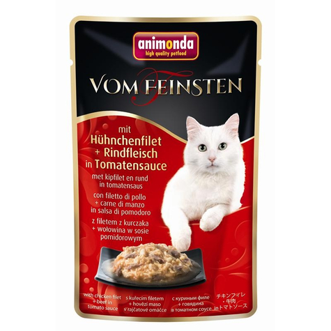 Animonda Katze Vom Feinsten,V.F. Hühnchenfilet+Rind   50gp