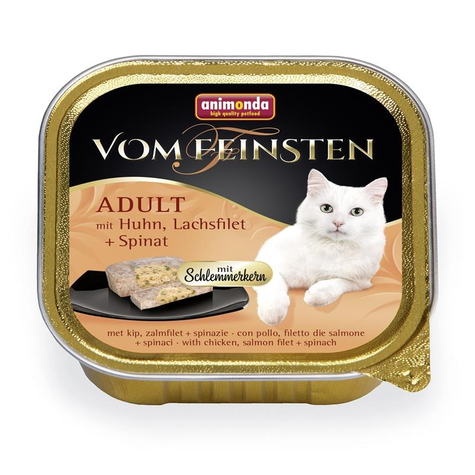 Animonda Katze Vom Feinsten,V.F. Schlemm.Huhn+Lachs  100gs