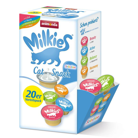 Animonda Katze Snacks,Ani.Milkie Selection    20x15g