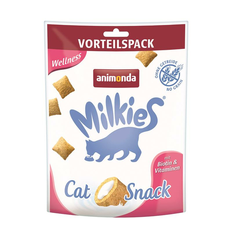 Animonda Katze Snacks,Ani Milkie Knusp.Wellness 120g