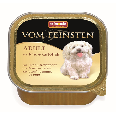 Animonda Hund Vom Feinsten,V. Feinsten Rind-Kart. 150 G S