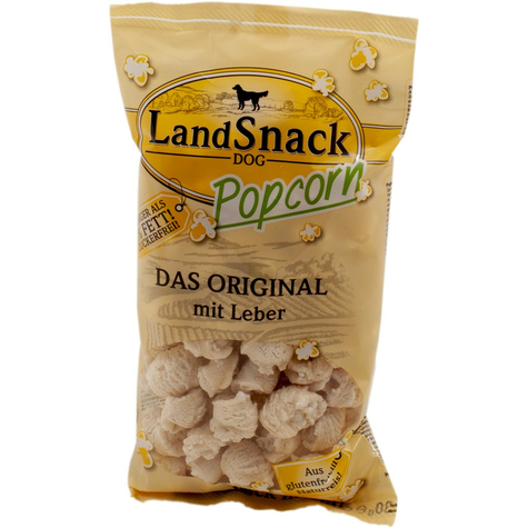 Landfleisch Popcorn,Lasnack Popcorn Leber 30g