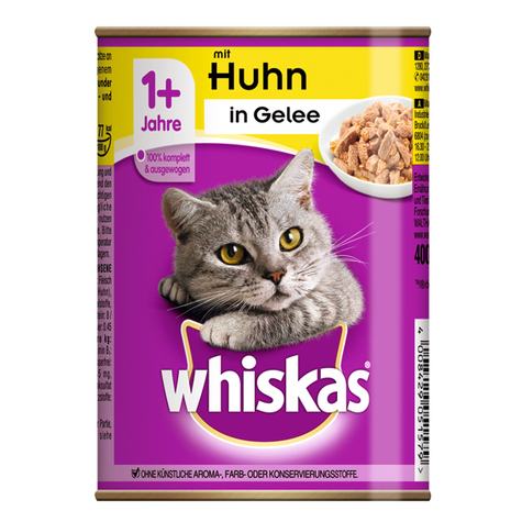 Whiskas,Whiskas Gelee Huhn 400 G D