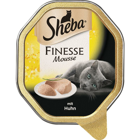 Sheba,She.Finesse Mousse Huhn   85gs