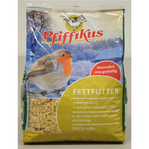 Pfiffikus Wild Bird Food,Pfiffikus Fat Food 2,5kg