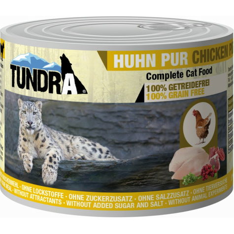 Tundra,Tundra Cat Huhn Pur  200gd
