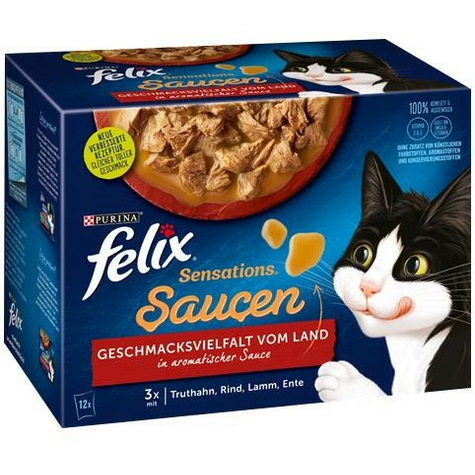 Nestle Katze,Fel Mp Sens.Sauce Land 12x85gp