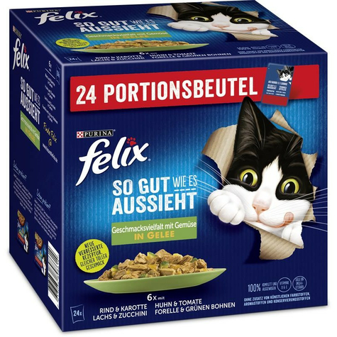 Nestle Katze,Fel Mp Sgwea Gele Gemu 24x85gp