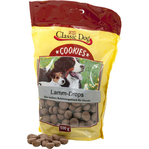 Classic Snacks,Cla.Cookies Lamm-Drops    500g