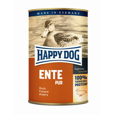 Happy Dog,Hd Ente Pur    400 G D