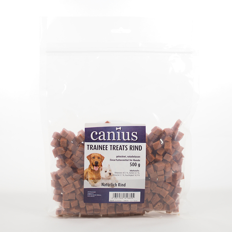 Canius Snacks,Cani. Trainee Treats Rind 500g