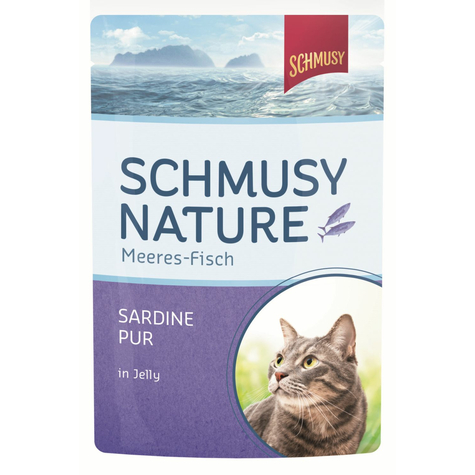 Finnern Schmusy,Schmu.Nat.Fisch Sardine  100gp