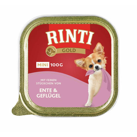 Finnern Rinti,Rint.Gold Mini Ente+Gefl.100gs