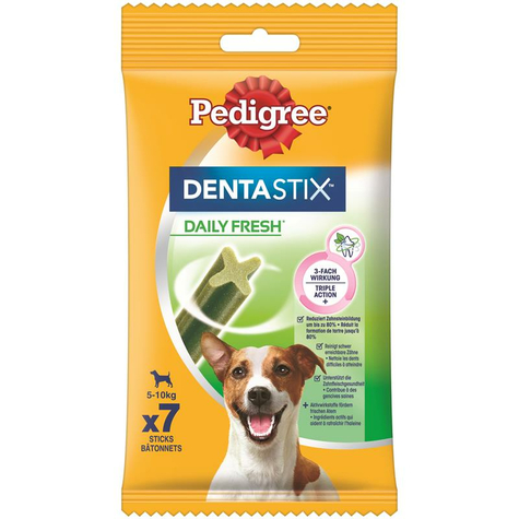Pedigree,Dentastix-Fresh Ju+Kl Hund 7st