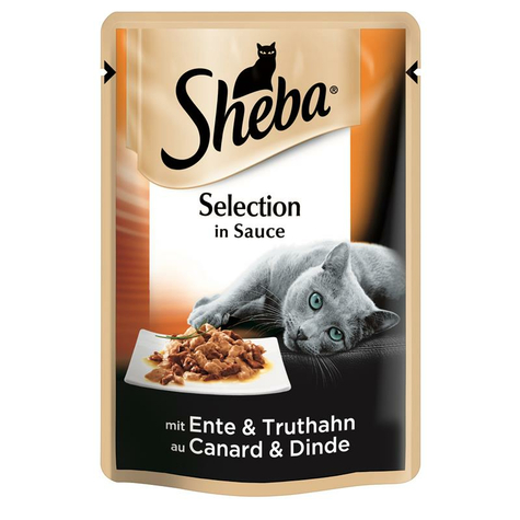 Sheba,She.Selec.Ente+Trut Sauce 85gp