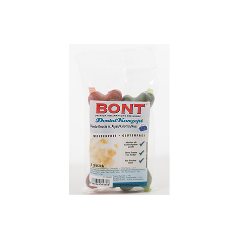 Bont Denta Snacks,Denta-Knocks Alg+Carrot+Rice2st