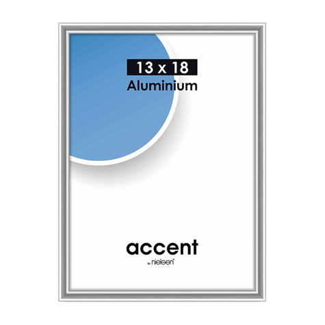 Nielsen Accent 13x18 Aluminum Silver 53223