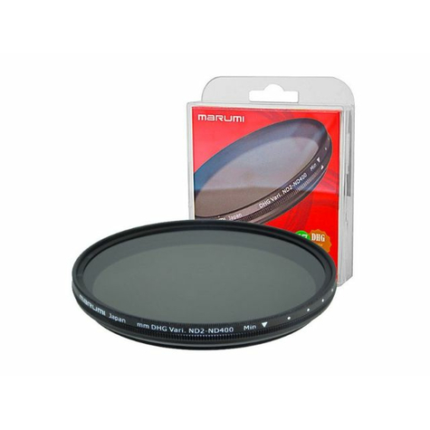 Marumi Grey Variable Filter Dhg Nd2-Nd400 55 Mm