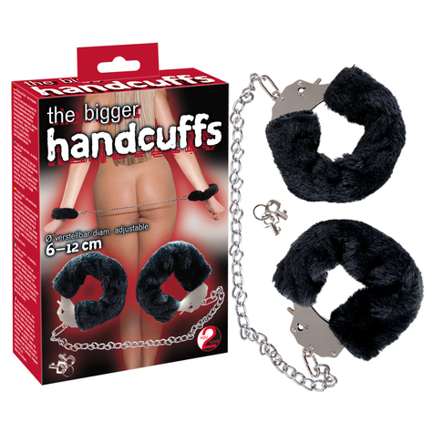 handschellen : bigger furry handcuffs