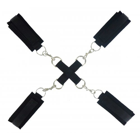 Handschellen : Frisky Stay Put Cross Tie Restraints