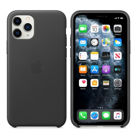 Apple Mwye2zm A Iphone 11 Pro Original Leder Schutzhle Schwarz Case Cover
