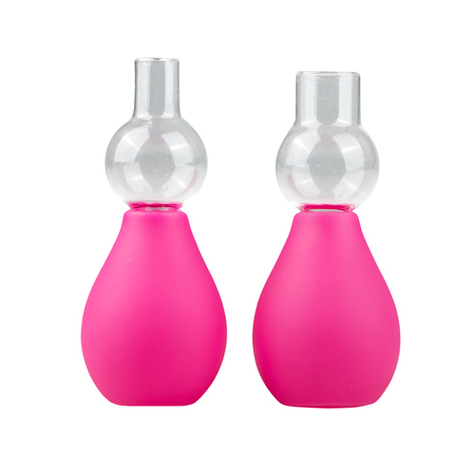 Nipple Pumps : Pink Nipple Sucker Set