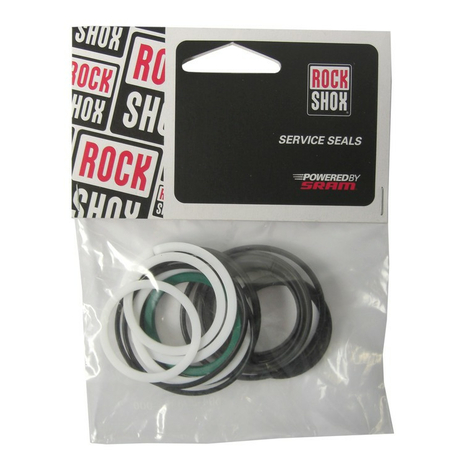 Rear Shock Aircan Servicekit Rocks.Basic
