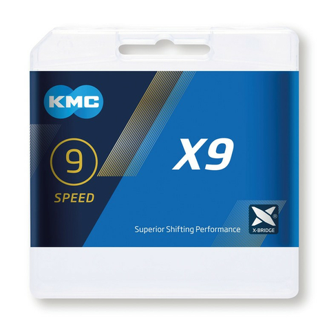 Schaltungskette Kmc X9 Ti-N Gold    